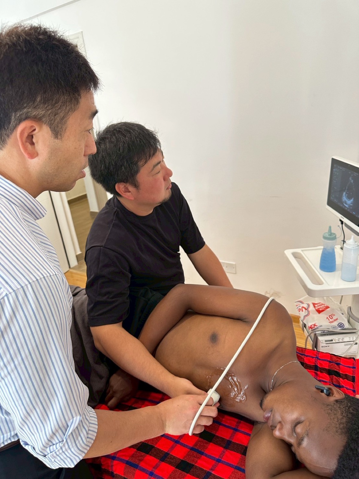 Guided ultrasound training